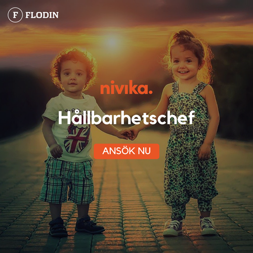 Två barn som håller hand i en solnedgång | Nivika Fastigheter AB (publ)