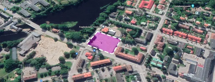 Kartbild över Vinkelhaken 13 | Nivika Fastigheter AB (publ)