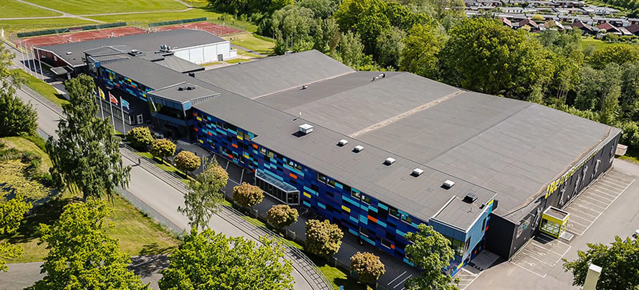 Åkerfältet 3-5 i Jönköping, bild tagen ovanifrån